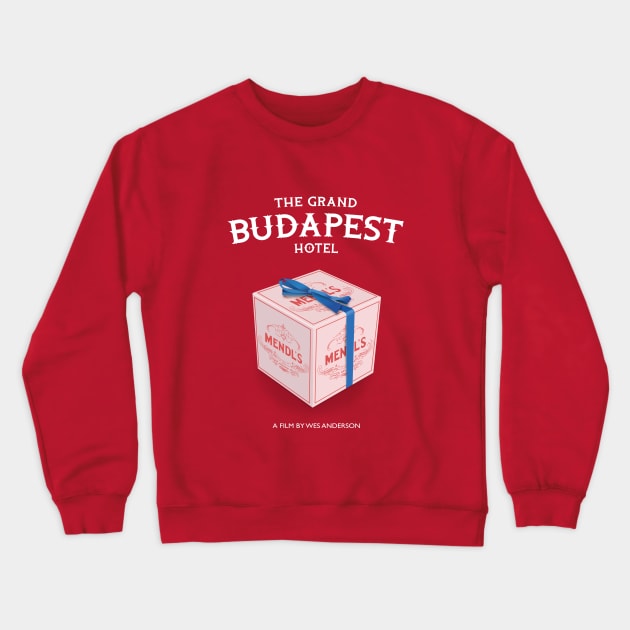 The Grand Budapest Hotel Crewneck Sweatshirt by MoviePosterBoy